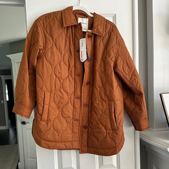 Madewell Women's Puffer Jacket in Rust - Picture 1 of 1